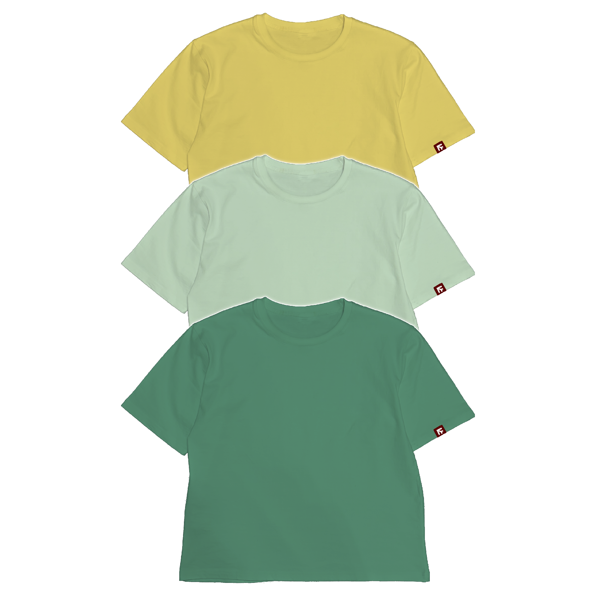BOX TEE - Summer Bright 3-Pack