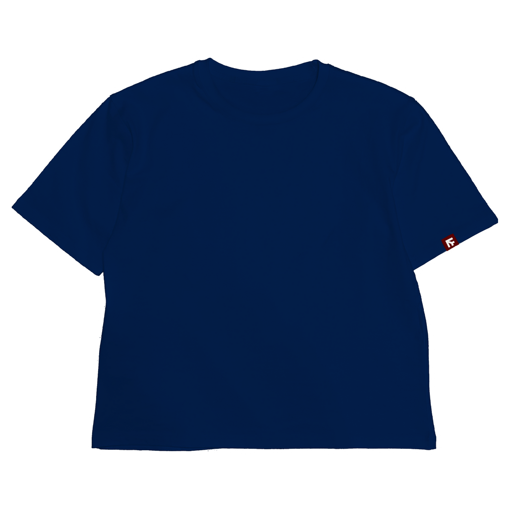 BOX TEE - Atlantic Blue