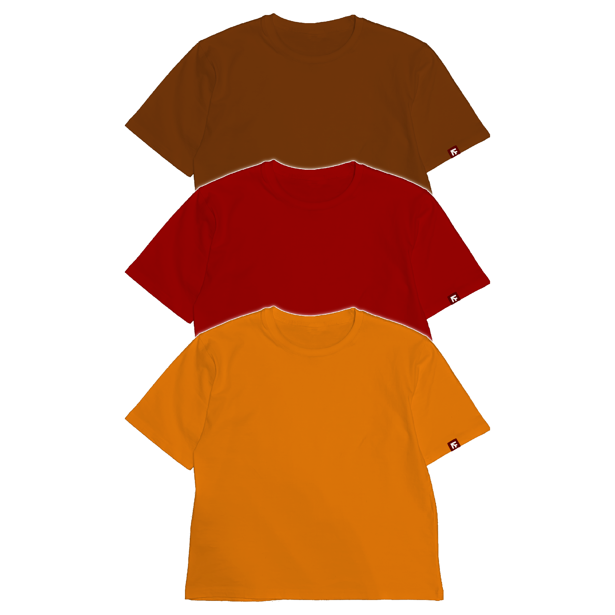 BOX TEE - Fall Warm 3-Pack