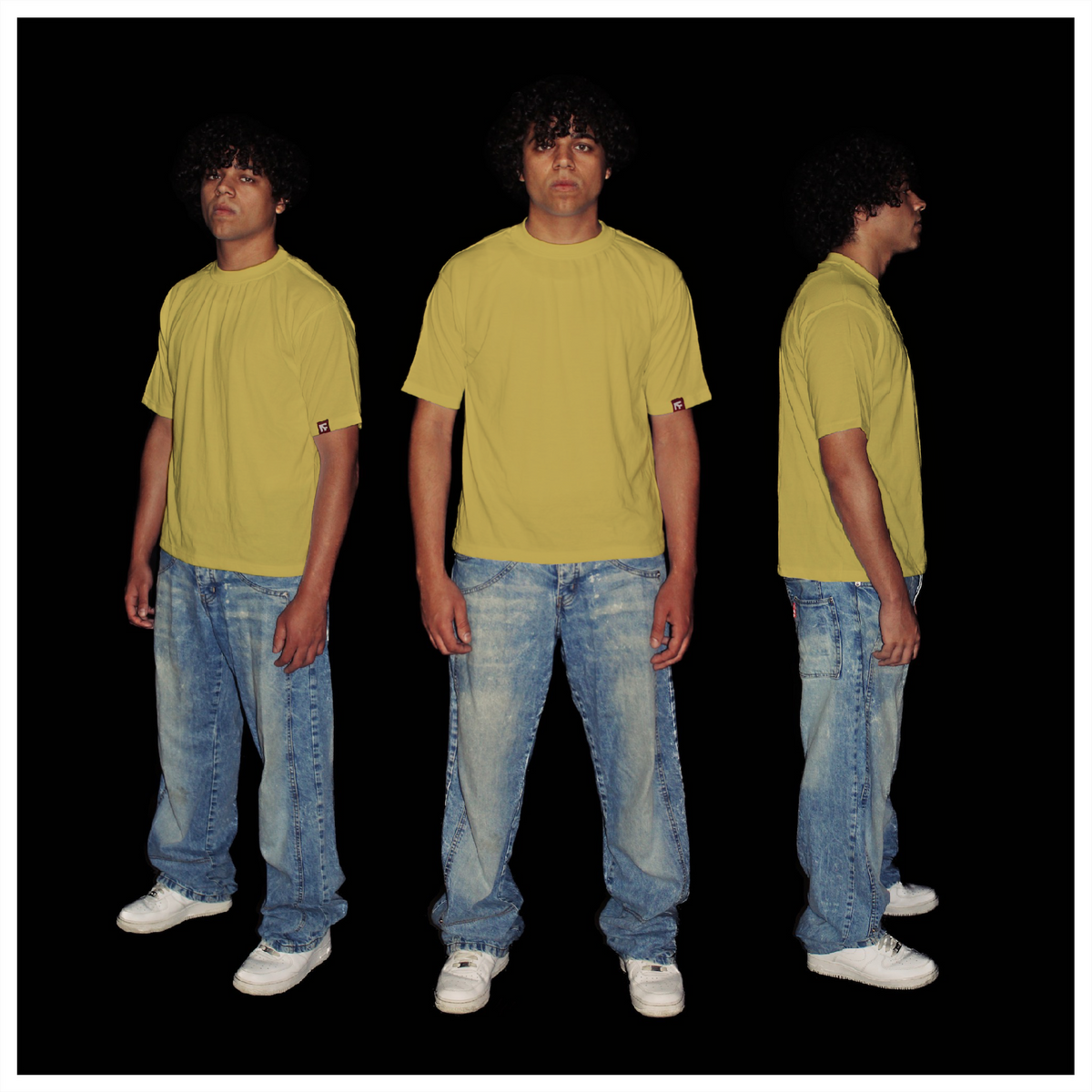 BOX TEE - Autumn Birch Yellow