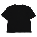 BOX TEE - Coal Black (Embroidered Chest)