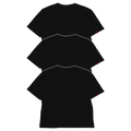 BOX TEE - Coal Black 3-Pack