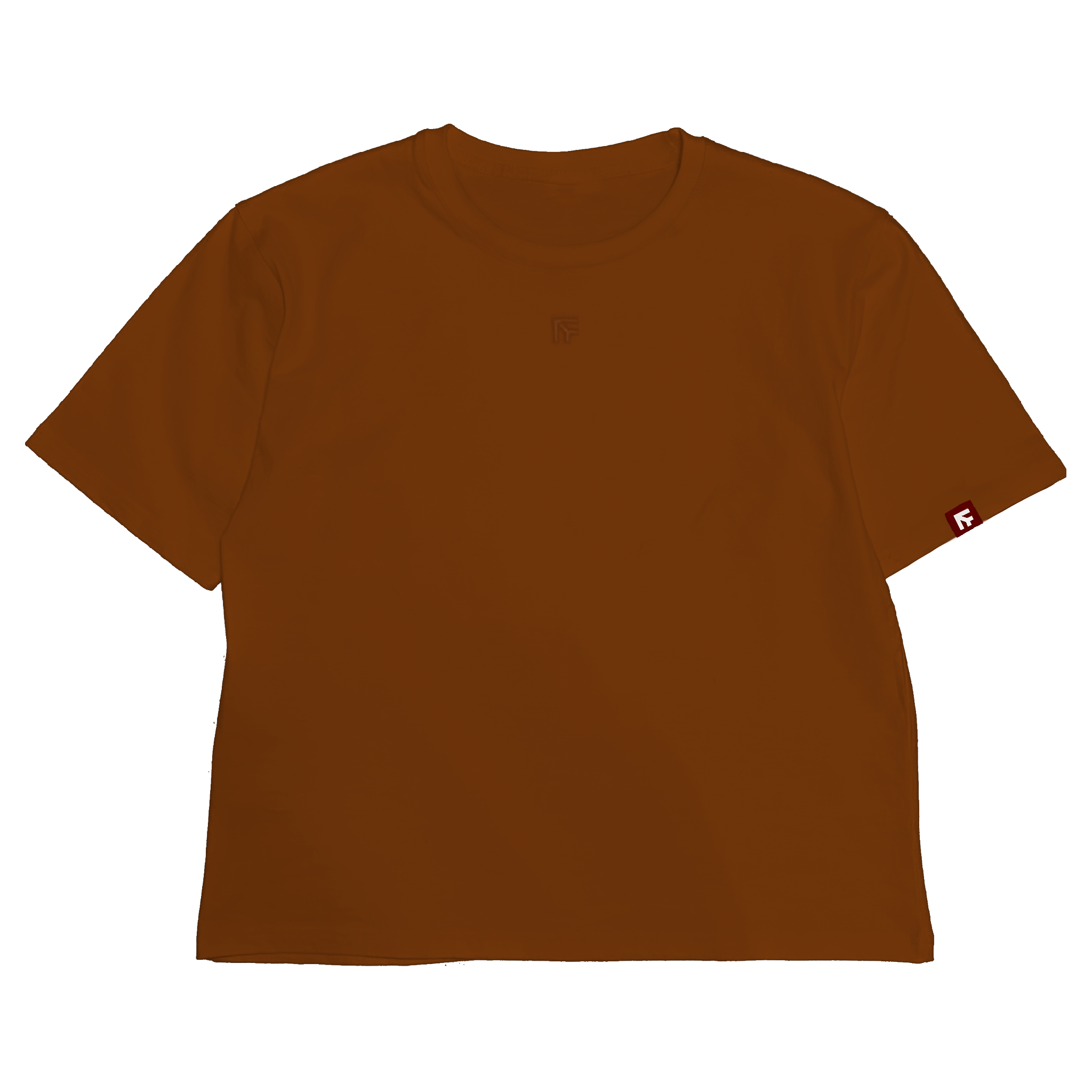 BOX TEE - Pine Cone Brown (Embroidered Chest)