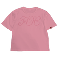 FOC Mosiac TEE - Wild Rose Pink