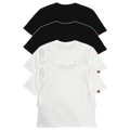 BOX TEE - B&W 4-Pack